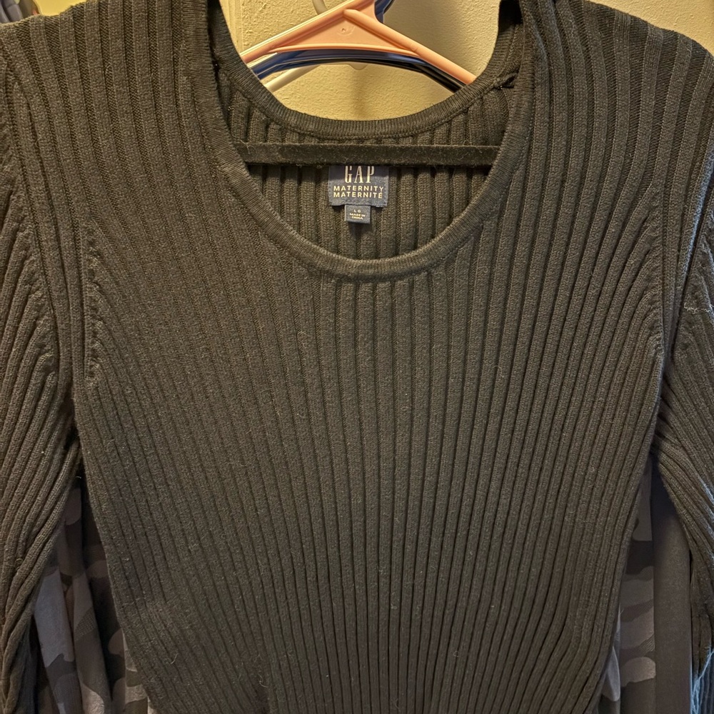 GAP Ribbed Maternity Sweater